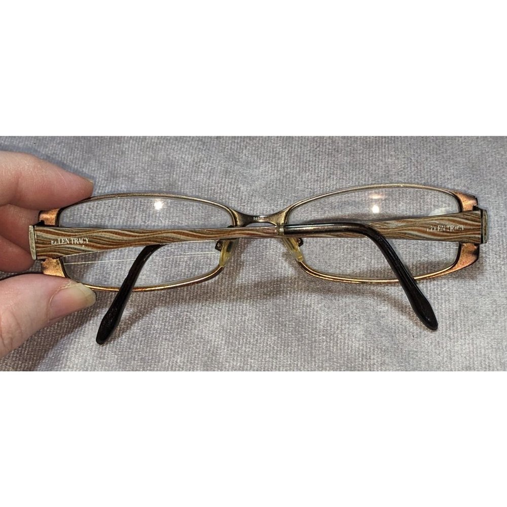 Ellen Tracy Grenada Brown Glasses - image 3